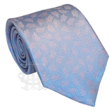 Acacia Masonic Necktie Blue Pink