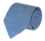 Alternating Square and Compass Necktie