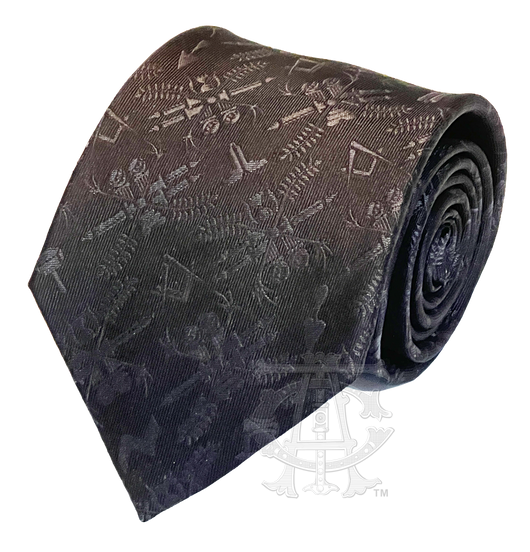 The Charvonia Necktie Black