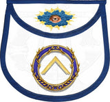"Ring of Acacia" Masonic Lodge Officers Aprons (Set of 11)