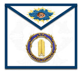 "Ring of Acacia" Masonic Lodge Officers Aprons (Set of 11)