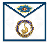 "Ring of Acacia" Masonic Lodge Officers Aprons (Set of 11)