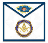 "Ring of Acacia" Masonic Lodge Officers Aprons (Set of 11)