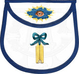 "Blue Ribbon" Masonic Lodge Officers Aprons (Set of 11)