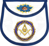 "Ring of Acacia" Masonic Lodge Officers Aprons (Set of 11)