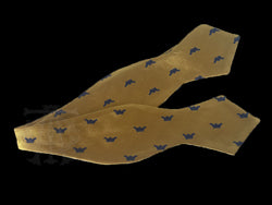 Crowned Martyrs Masonic Bowtie Gold Blue Crowns