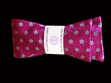 "Forget-Me-Not" Masonic Bowtie