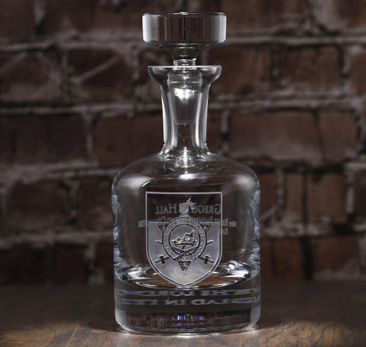 Knights Templar Masonic Decanter