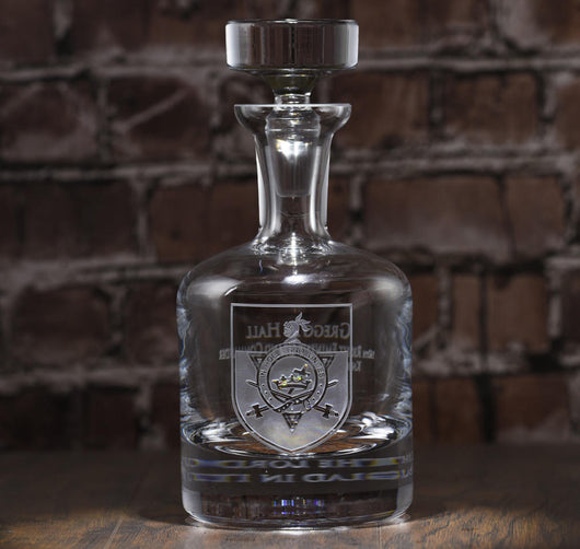 Knights Templar Masonic Decanter