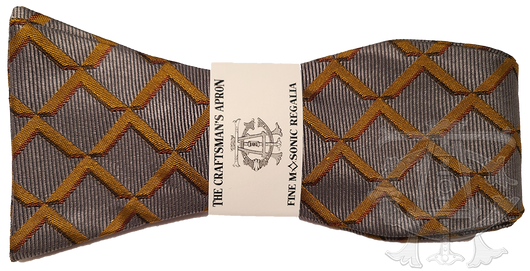 Masters Square Bowtie Gray