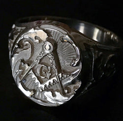 The Windsor Masonic Ring Silver