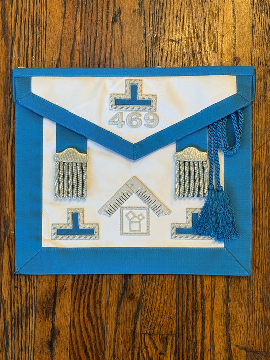 Pennsylvania Regulation Past Master's Embroidered Apron