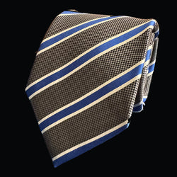 Checkered Pavement Masonic Necktie