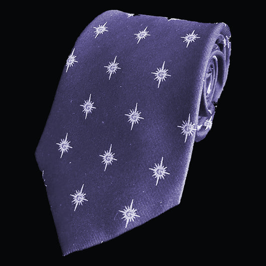 Letter G Masonic Necktie