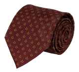 Classic Square and Compasses Masonic Necktie