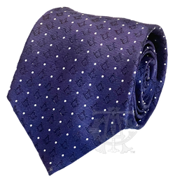 The Churchill Necktie Blue