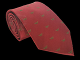 Crowned Martyrs Masonic Necktie Pomegranate Gold Crowns