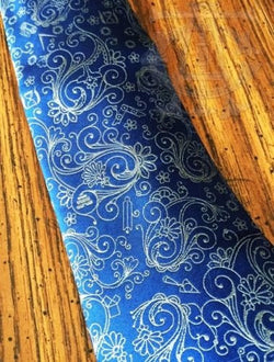 Gray Forget-Me-Not / Ancient York Masonic Tie Combo