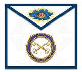 "Ring of Acacia" Masonic Lodge Officers Aprons (Set of 11)