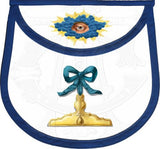 "Blue Ribbon" Masonic Lodge Officers Aprons (Set of 11)