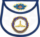 "Ring of Acacia" Masonic Lodge Officers Aprons (Set of 11)