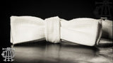 "The Edwardian" Pique White Bowtie