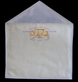 Plain White Member's Apron - Square