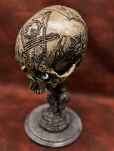 The Craft Skull, Carved Replica Masonic Skull