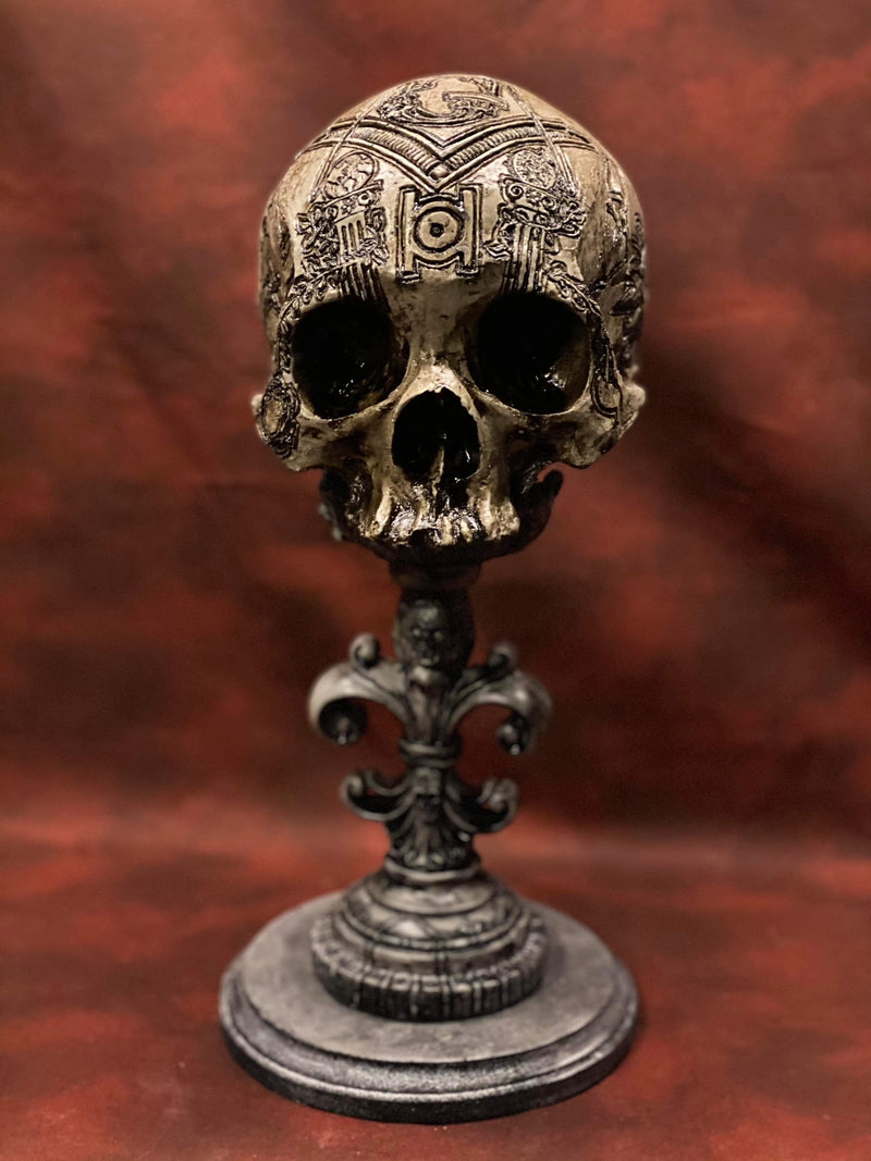 thumbnail image 2 of Stand Out From The Crowd With 3D Masonic Skull & Bones Cufflinks – A Perfect Craft Gift 2 of 5