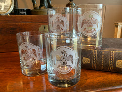 33rd Degree Scottish Rite Masonic Rocks Glasses (Set of 4)