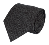 Alternating Square and Compass Necktie