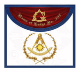Eastern Light Past Master Masonic Apron