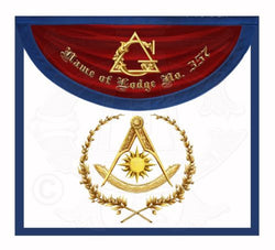 Eastern Light Past Master Masonic Apron