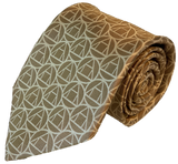 Philosophers Stone Necktie Gold