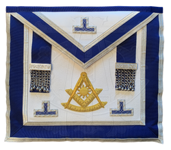 Massachusetts Regulation Past Master's Embroidered Apron