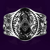 The Windsor Cigar Band Ring Silver